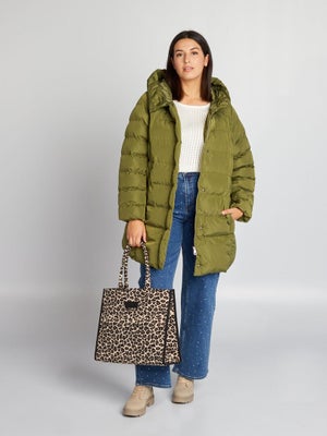 Gilet Sans Manches Femme Hiver - Doudoune Légère Thermique Kaki Ou Noir - Veste Chauffante élégante Pour Extérieur