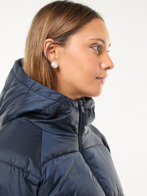 Doudoune matelassée longue déperlante - Kiabi