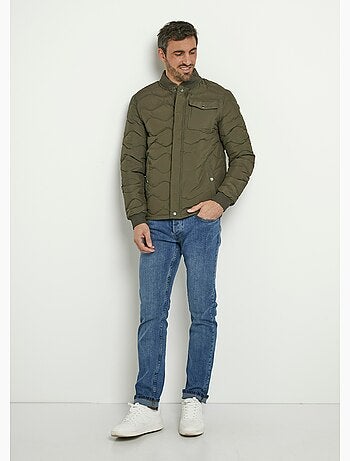 Doudoune matelassée surpiqûres fantaisie - AFIBEL