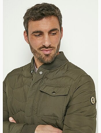 Doudoune matelassée surpiqûres fantaisie - AFIBEL