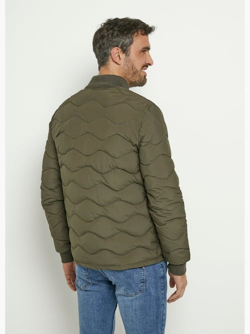 Doudoune matelassée surpiqûres fantaisie - AFIBEL - Kiabi