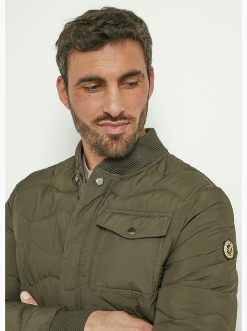 Doudoune matelassée surpiqûres fantaisie - AFIBEL - Kiabi