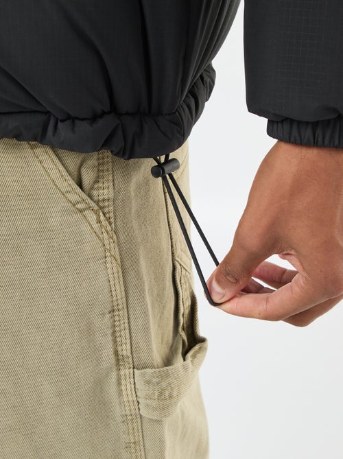 Doudoune matelassée unie - Kiabi