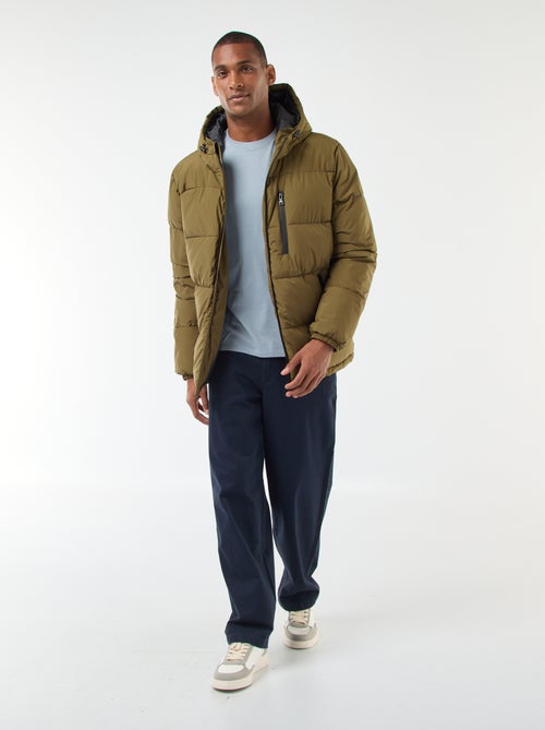 Doudoune matelassée unie - Kiabi