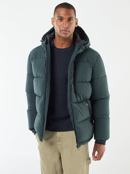 Doudoune matelassée unie - Kiabi