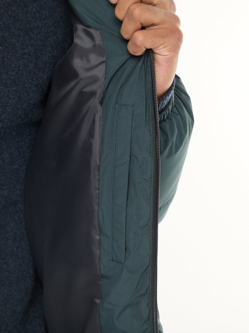 Doudoune matelassée unie - Kiabi