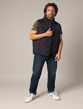 Doudoune matelassée zippée sans manches 'Deeluxe'