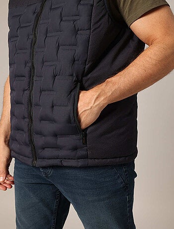 Doudoune matelassée zippée sans manches 'Deeluxe'