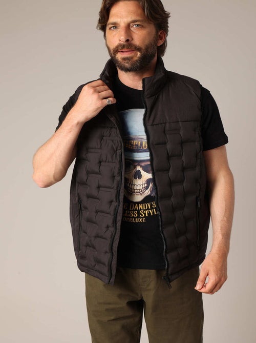 Doudoune matelassée zippée sans manches 'Deeluxe' - Kiabi