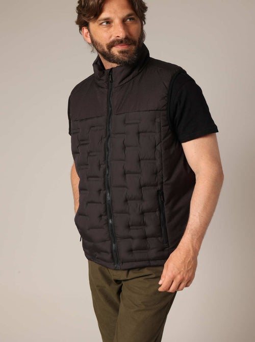 Doudoune matelassée zippée sans manches 'Deeluxe' - Kiabi