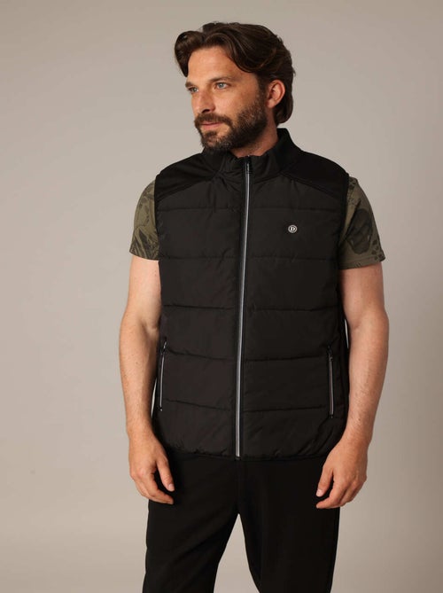 Doudoune matelassée zippée sans manches
 'Deeluxe' - Kiabi