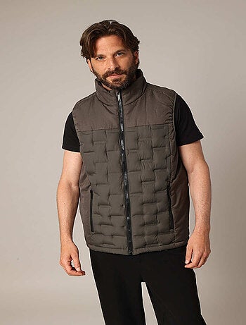 Doudoune matelassée zippée sans manches 'Deeluxe'