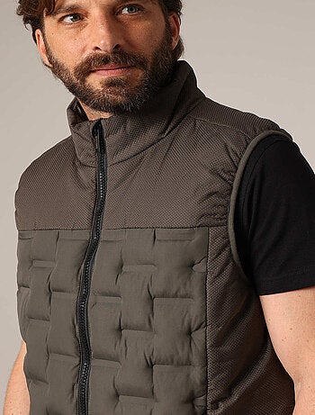 Doudoune matelassée zippée sans manches 'Deeluxe'