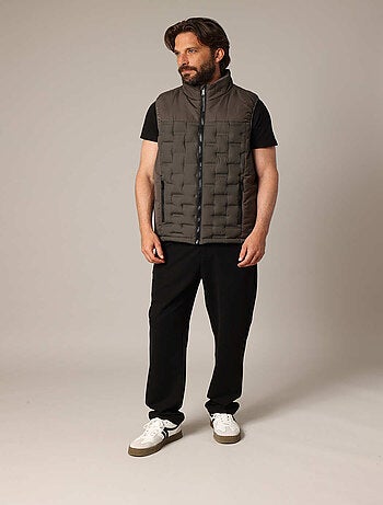 Doudoune matelassée zippée sans manches 'Deeluxe'