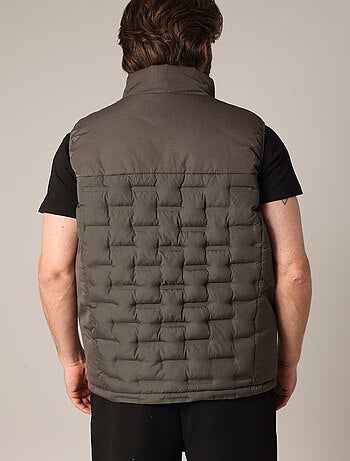 Doudoune matelassée zippée sans manches 'Deeluxe'