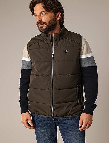 Doudoune matelassée zippée sans manches
'Deeluxe'