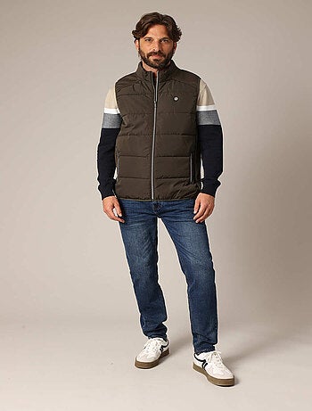 Doudoune matelassée zippée sans manches
'Deeluxe'