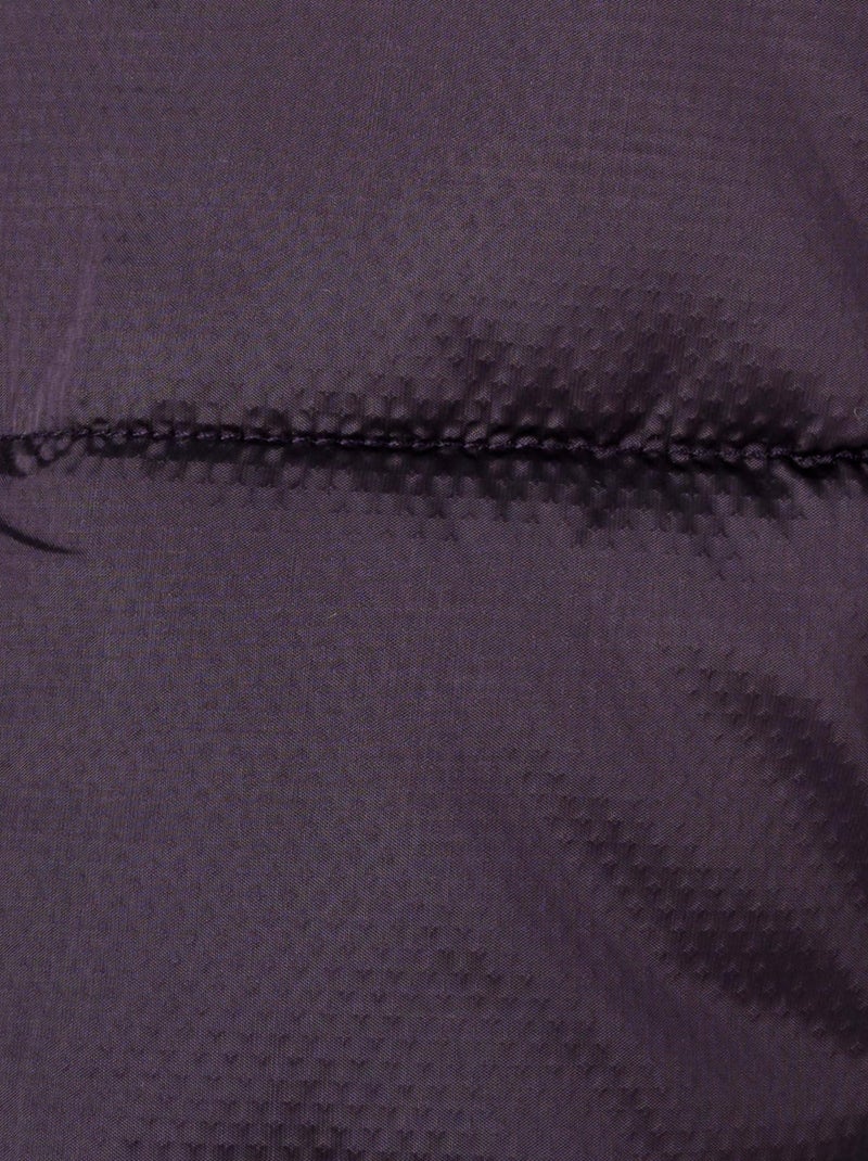 Doudoune matière fantaisie - Damart Violet - Kiabi