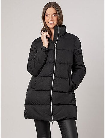 Doudoune mi-cuisse regular femme col montant 'deeluxe'