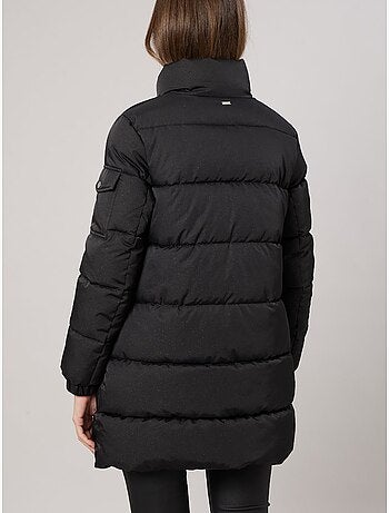 Doudoune mi-cuisse regular femme col montant 'deeluxe'
