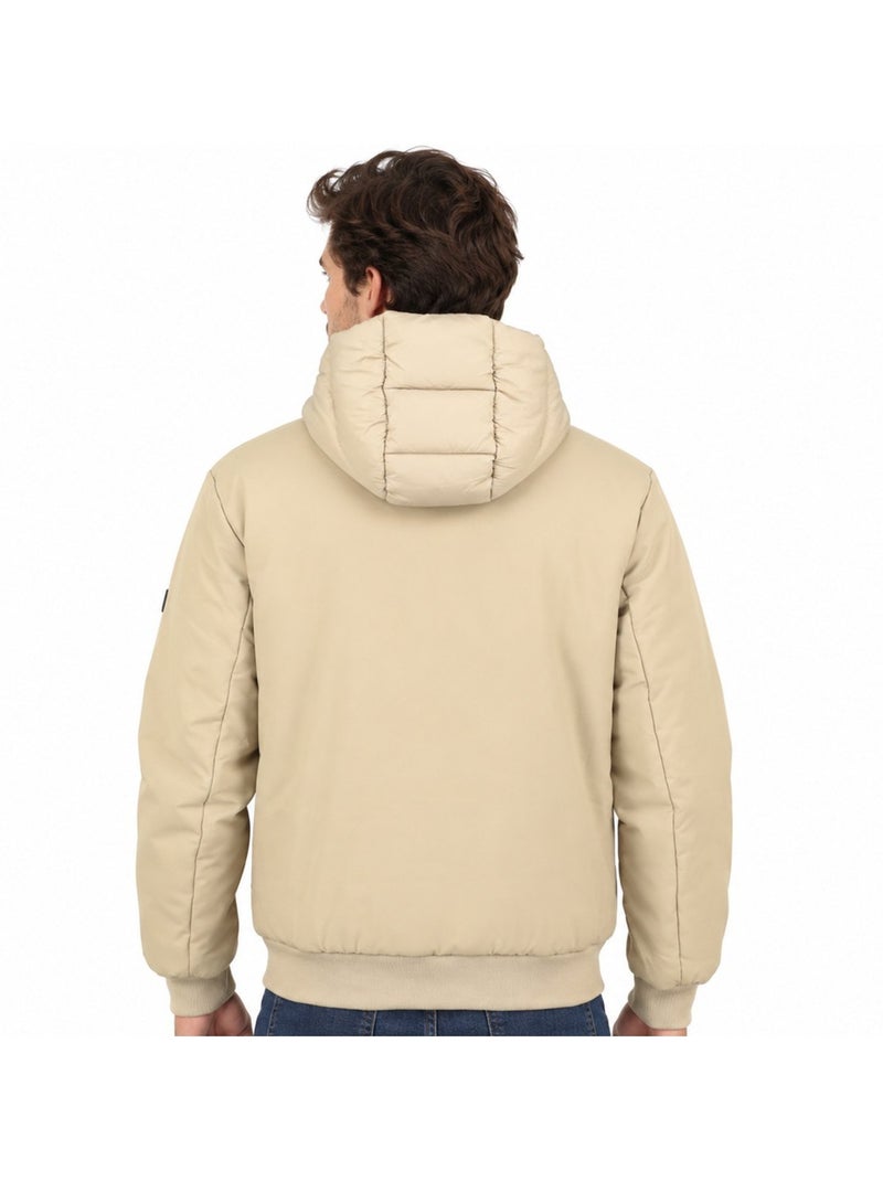 Doudoune mi-épaisse à capuche aveyronoral – kaporal Beige - Kiabi
