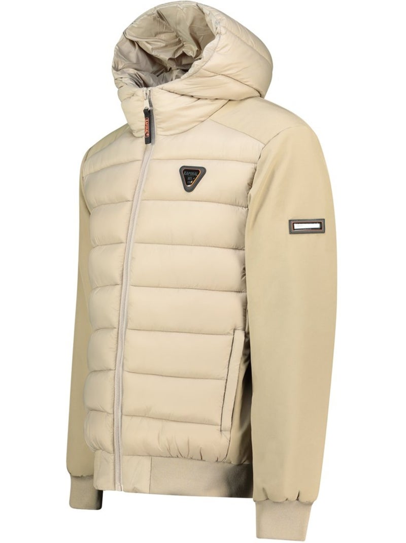 Doudoune mi-épaisse à capuche aveyronoral – kaporal Beige - Kiabi
