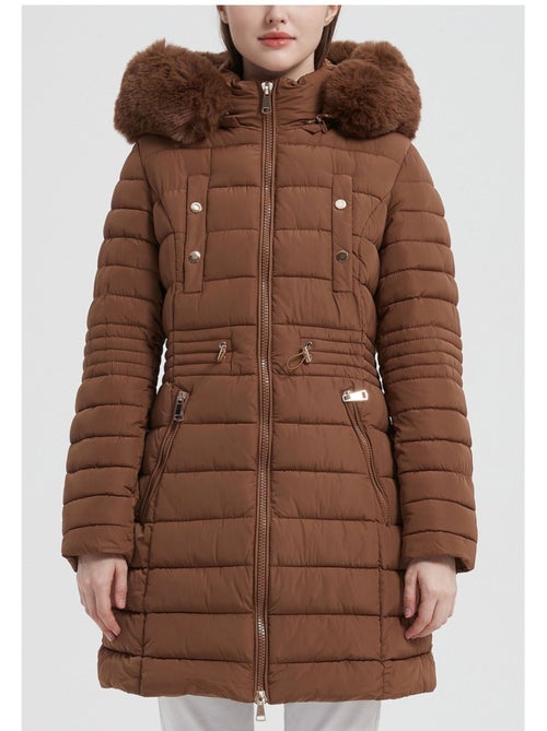 Doudoune Mi Longue Kebello - Kiabi