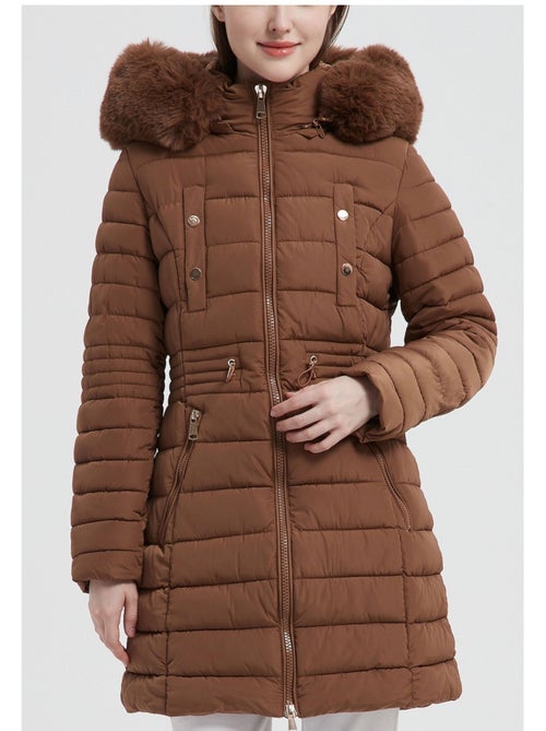 Doudoune Mi Longue Kebello - Kiabi