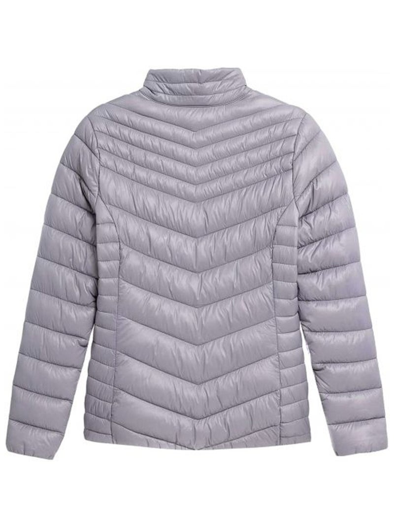 Doudoune motif/style matelassé - 4f Gris - Kiabi