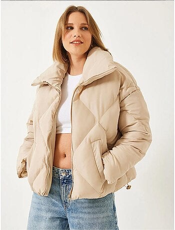 Doudoune oversize bianco lucci