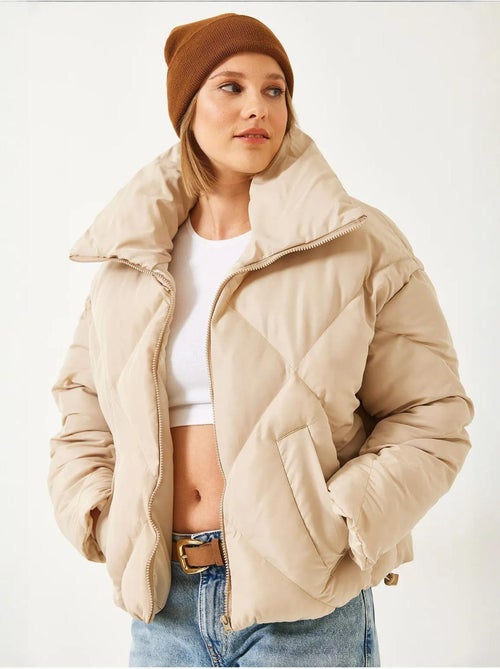 Doudoune oversize bianco lucci - Kiabi Doudoune oversize bianco lucci - Kiabi