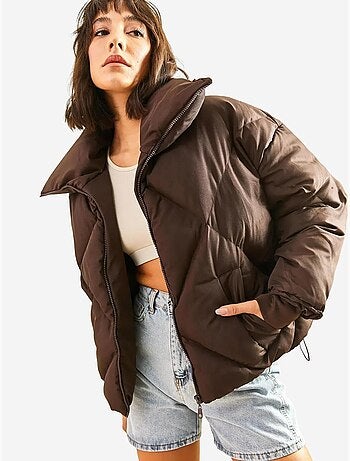 Doudoune oversize bianco lucci