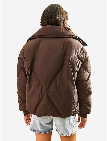 Doudoune oversize bianco lucci