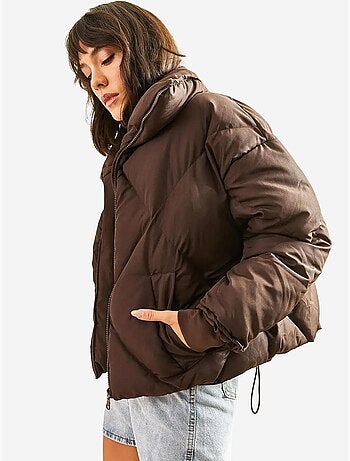 Doudoune oversize bianco lucci