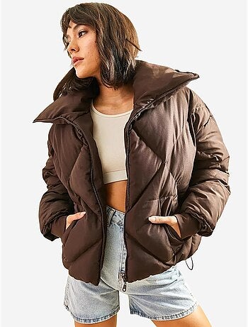 Doudoune oversize bianco lucci