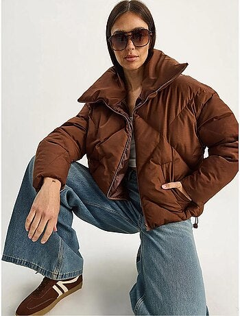 Doudoune oversize bianco lucci