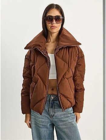 Doudoune oversize bianco lucci