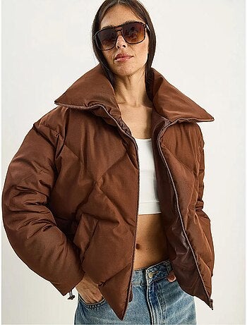 Doudoune oversize bianco lucci