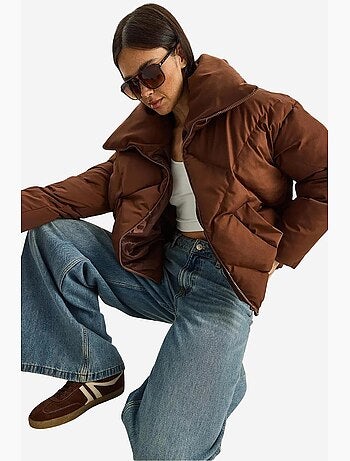 Doudoune oversize lucci