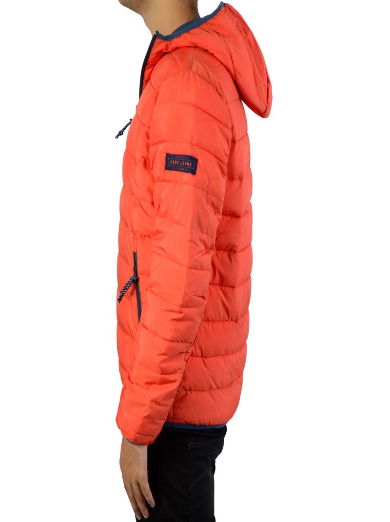 Doudoune Pepe Jeans Avary Rouge - Kiabi