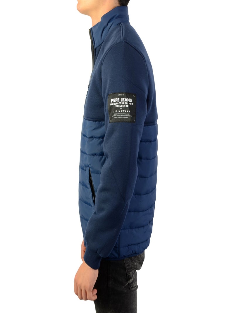 Doudoune Pepe Jeans Barine Bleu marine - Kiabi
