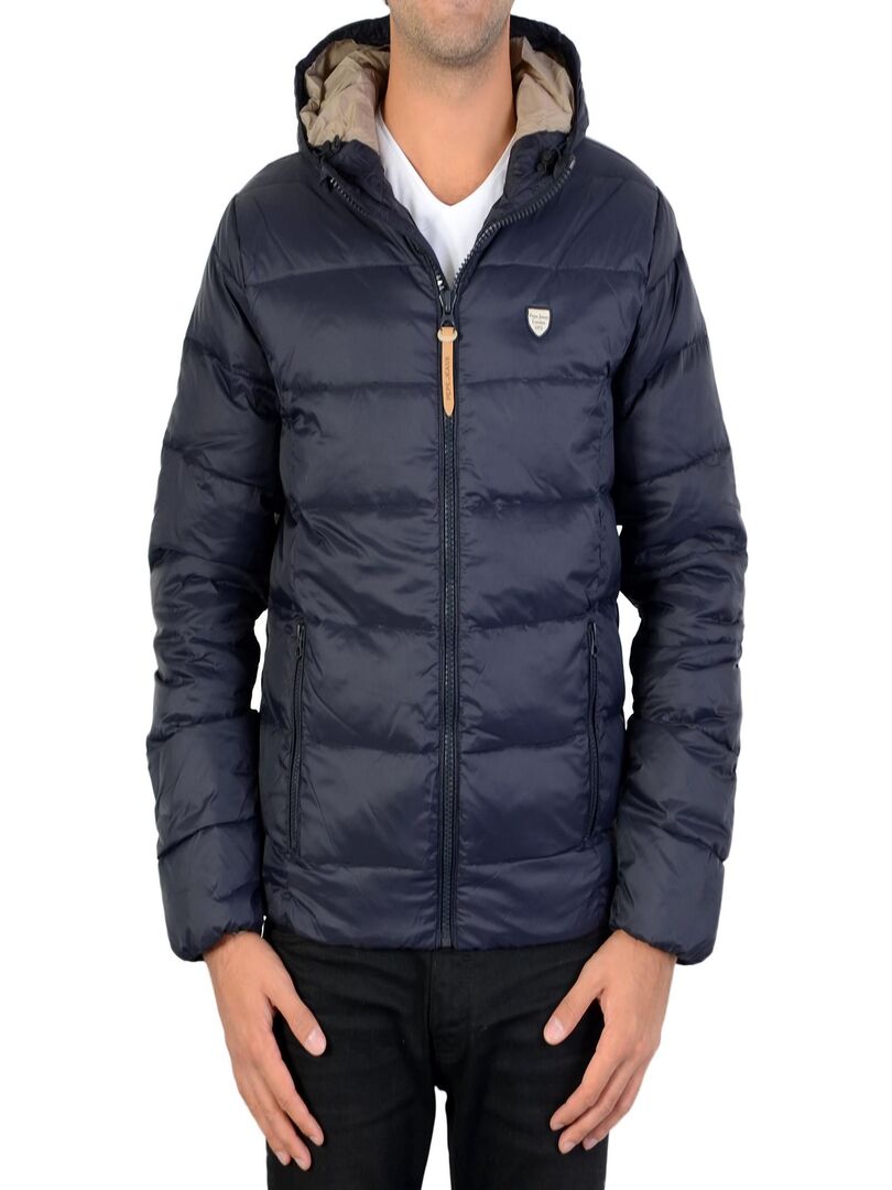 Doudoune Pepe Jeans PM401043 Dave New Navy 595 Bleu Kiabi 111.30