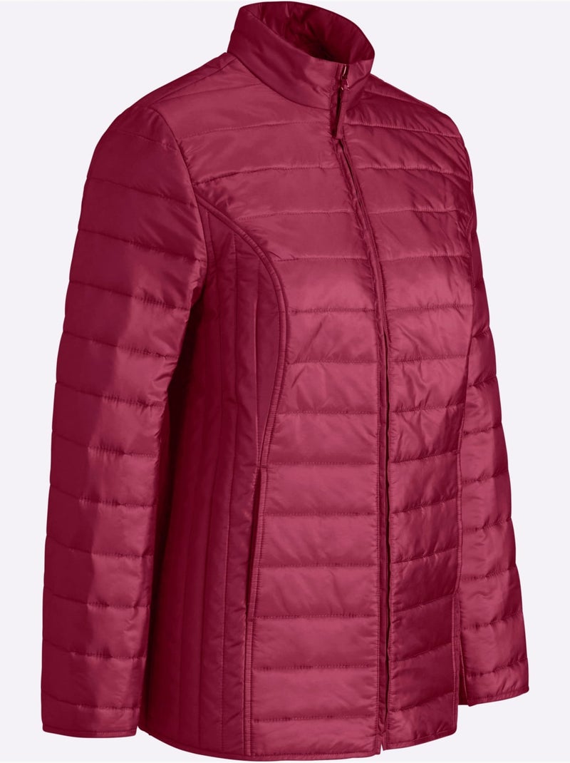 Doudoune Piquage Tendance - Taille Standard - Moda Vilona Bordeaux - Kiabi