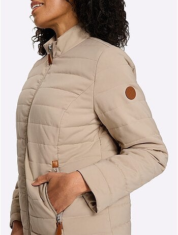 Doudoune poches avec fermeture à glissière pratiques - taille standard - moda vilona