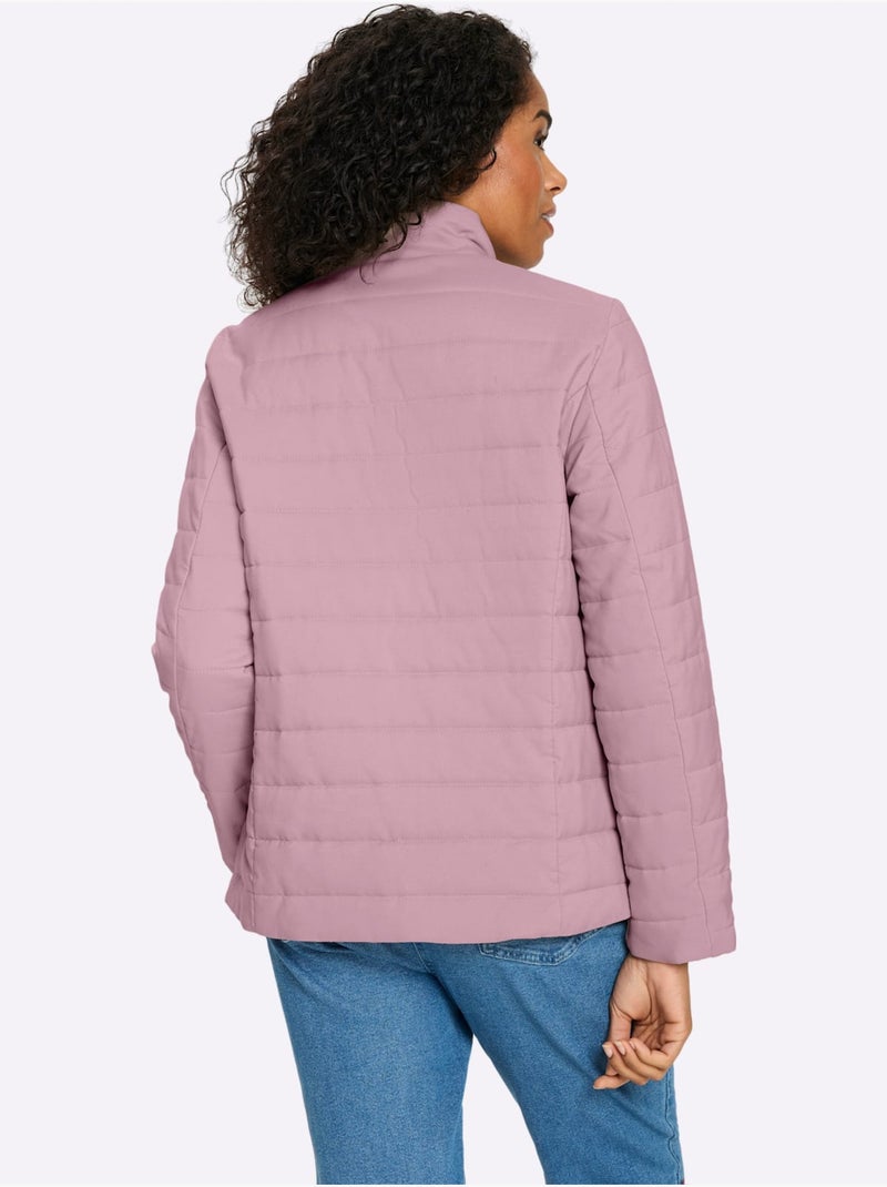 Doudoune poches avec fermeture à glissière pratiques - taille standard - moda vilona Mauve - Kiabi