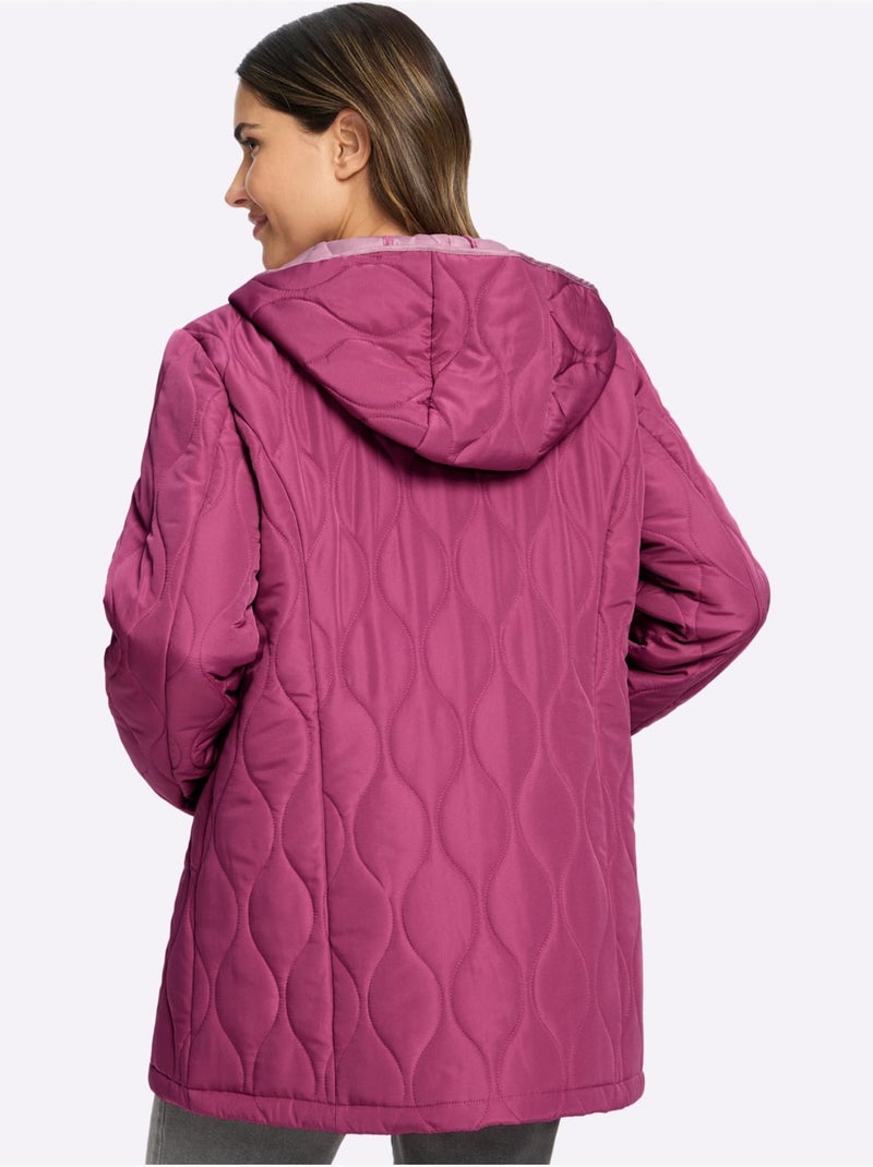 Doudoune poches cousues - taille standard - moda vilona Bruyère/Menthe - Kiabi