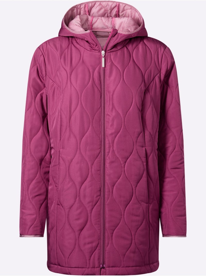 Doudoune poches cousues - taille standard - moda vilona Bruyère/Menthe - Kiabi