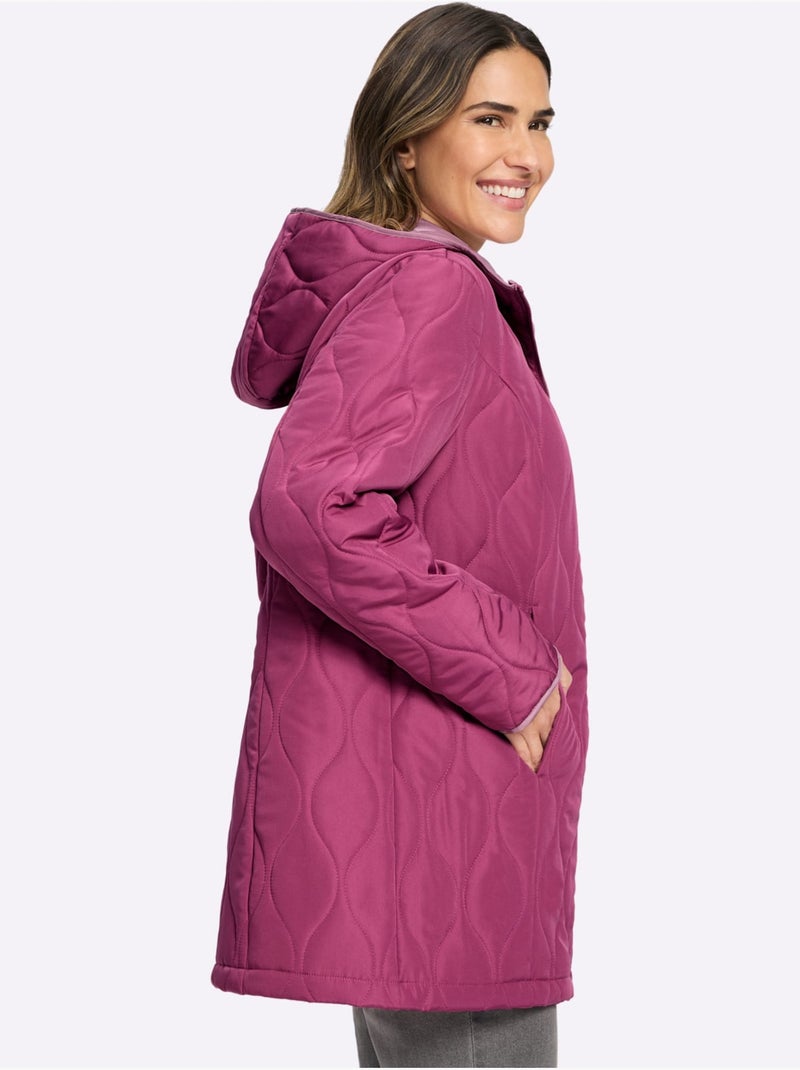 Doudoune poches cousues - taille standard - moda vilona Bruyère/Menthe - Kiabi