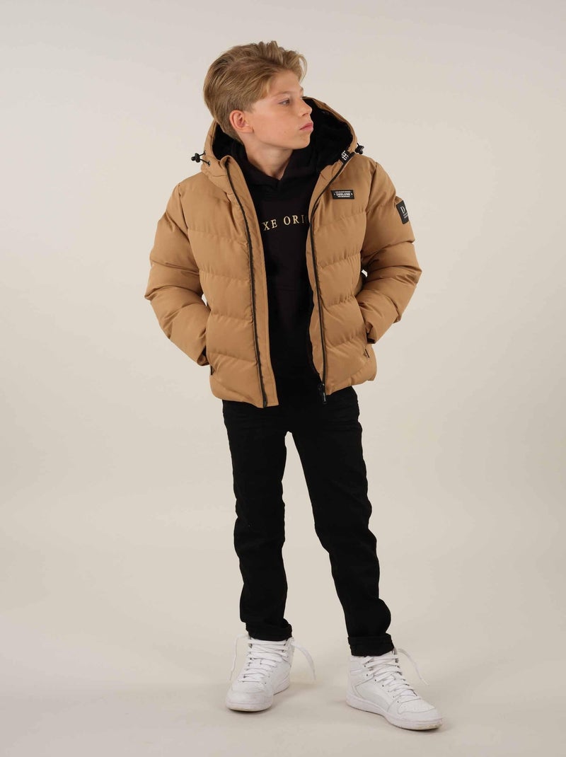 Doudoune pour garçon 'Deeluxe' Beige - Kiabi