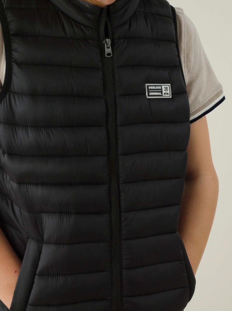 Doudoune pour garçon sans manches 'Deeluxe' Noir - Kiabi